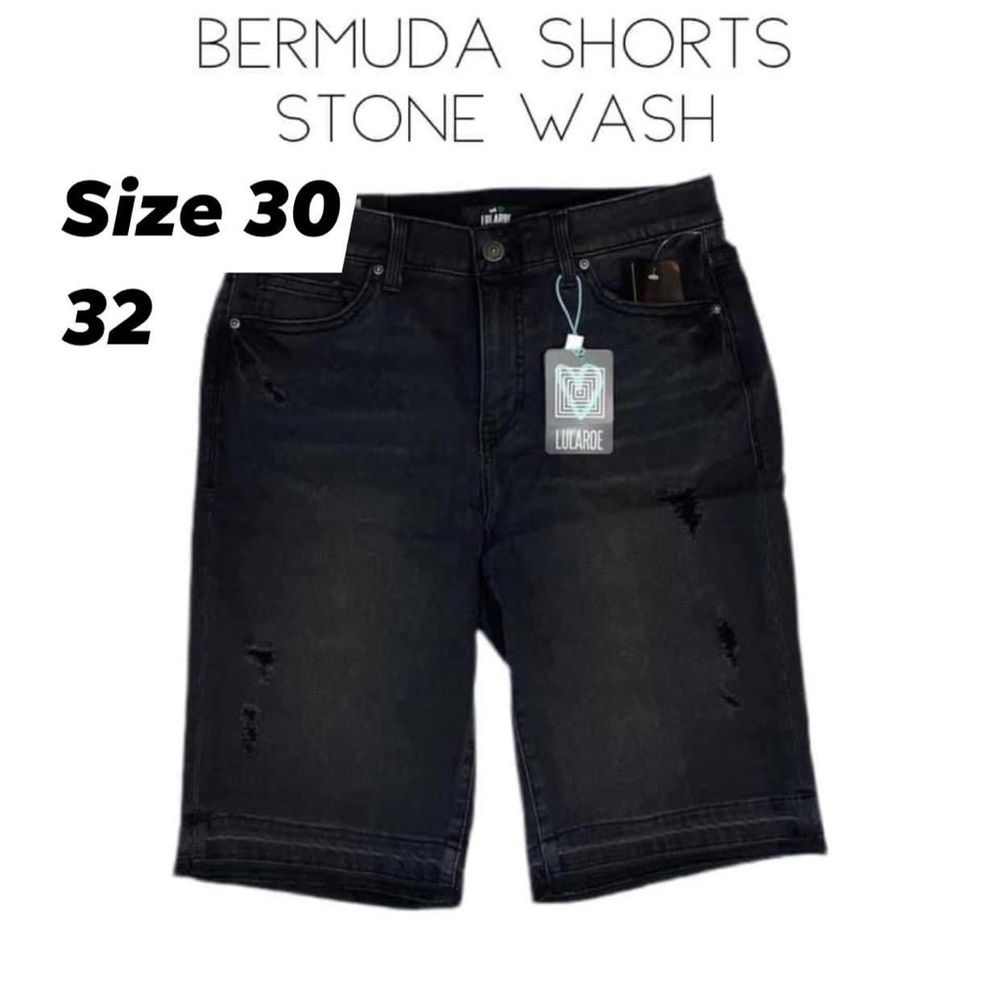 Lularoe Bermuda Denim Shorts